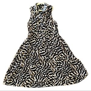 LN Strenesse Animal Printed Silk Dress size 2